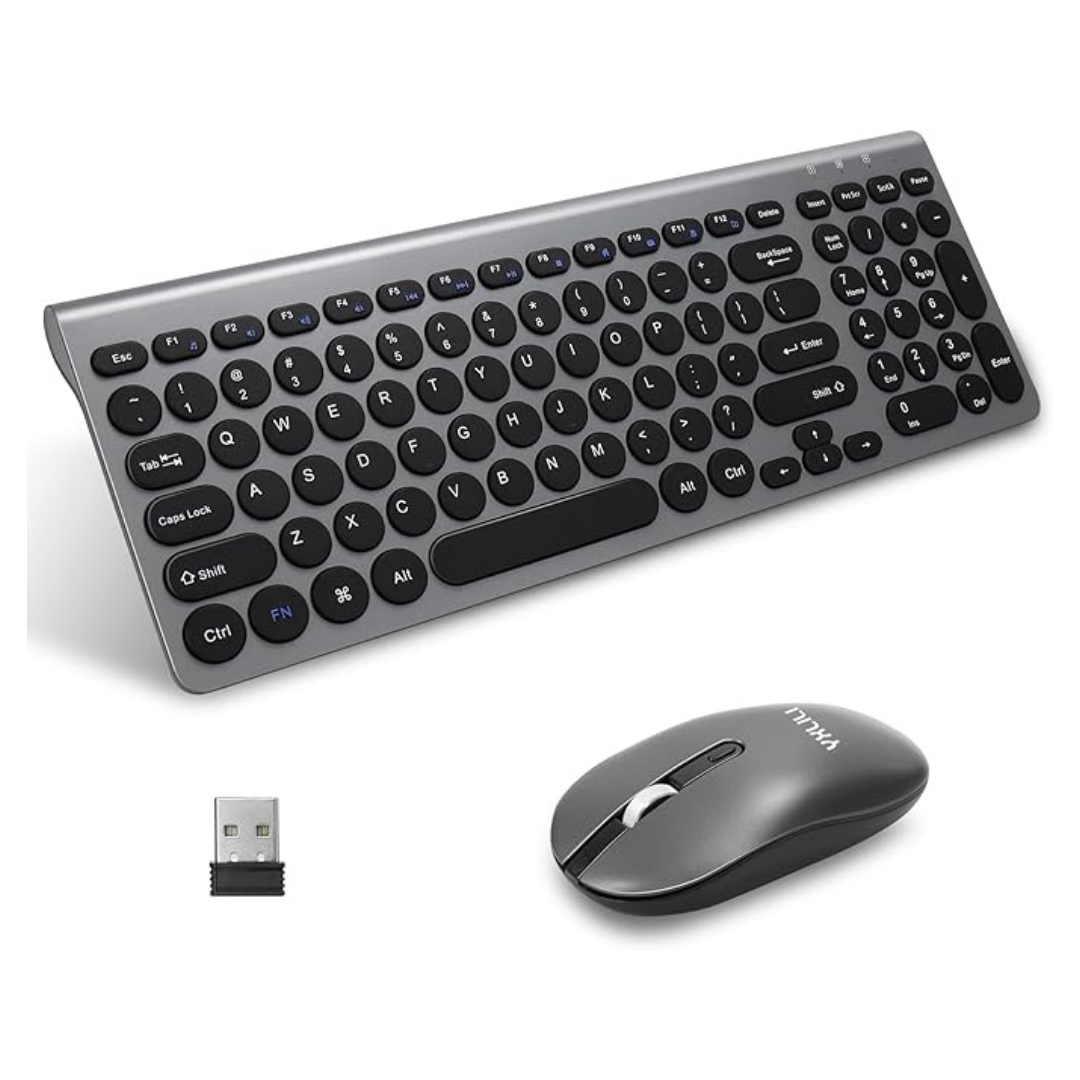 Wireless Keyboard & Mouse Combo With Numpad
