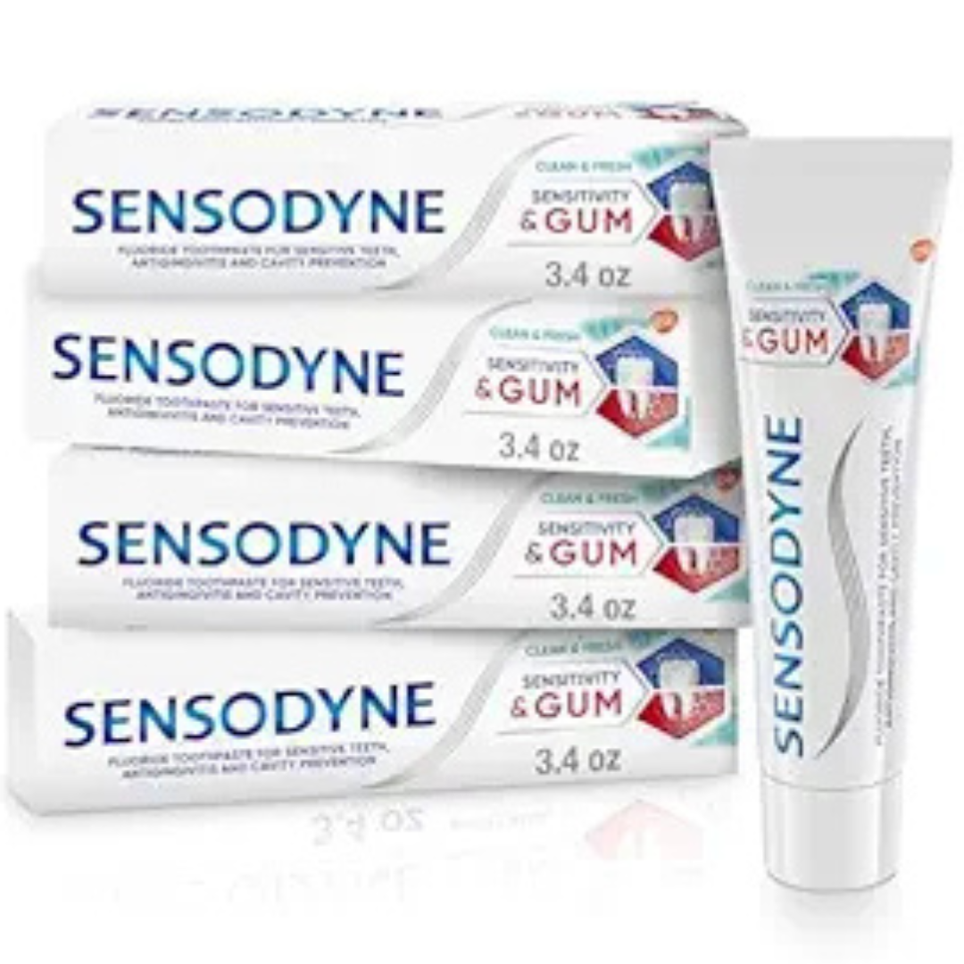 4-Count 3.4Oz Sensodyne Sensitivity & Gum Sensitive Toothpaste