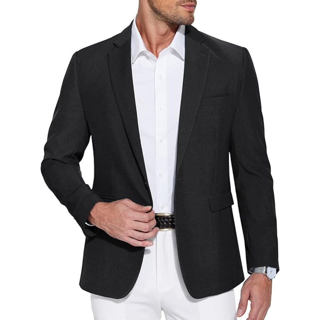 Coofandy Men's Slim Fit Lightweight Casual Blazer