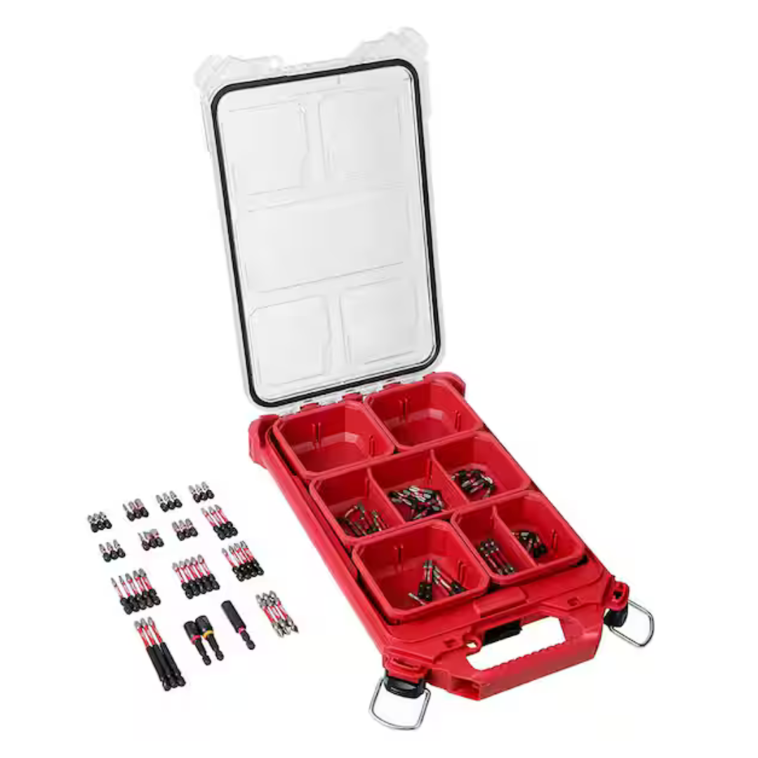 100-Piece Shockwave Impact-Duty Alloy Steel Driver Bit Set
