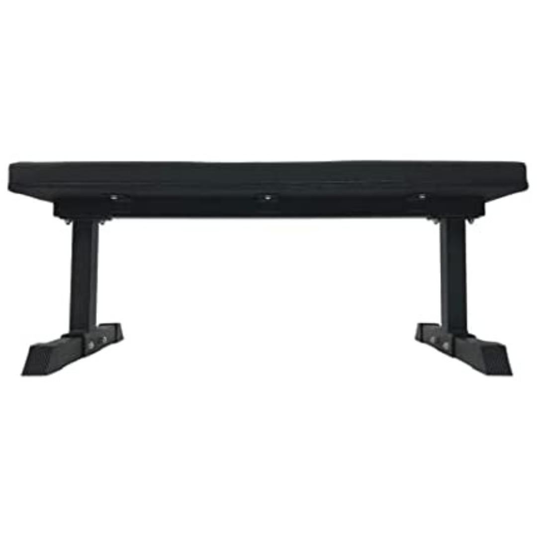 HulkFit Pro Series Flat Workout Bench (Black)