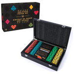 200-Piece Spin Master Deluxe Poker Set In Wooden Storage Case