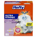 80-Count 13-Gal Hefty Ultra Strong Tall Kitchen Trash Bags