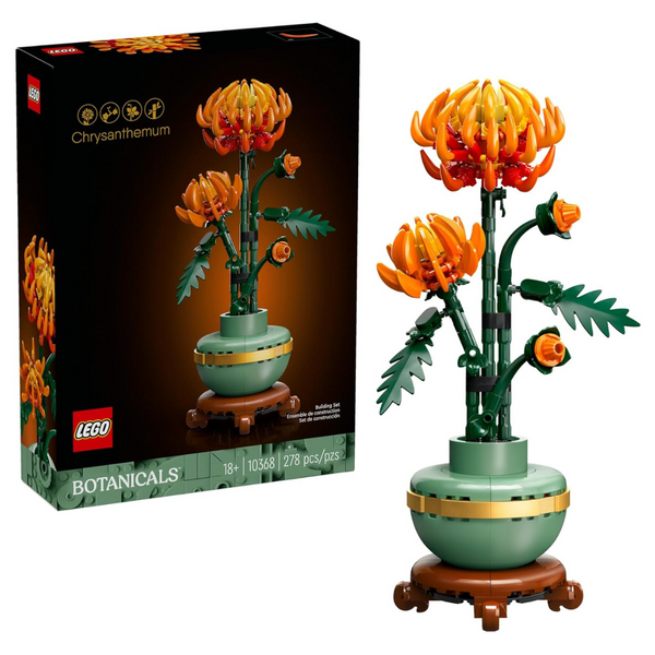 278-Piece LEGO Botanicals Chrysanthemum Building Set (10368)
