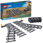 8-Piece LEGO City Trains Switch Tracks Building Toy Set (60238)