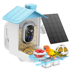 Solar Powered Smart Bird Feeder W/ Live View Camera