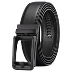Men's Leather Automatic Adjustable Dress Casual Belt