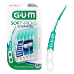 60-Count GUM Disposable Interdental Brushes W/ Convenient Carry Case