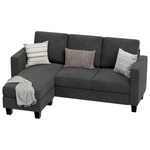 Victone Convertible L-Shaped Sectional Sofa Couch