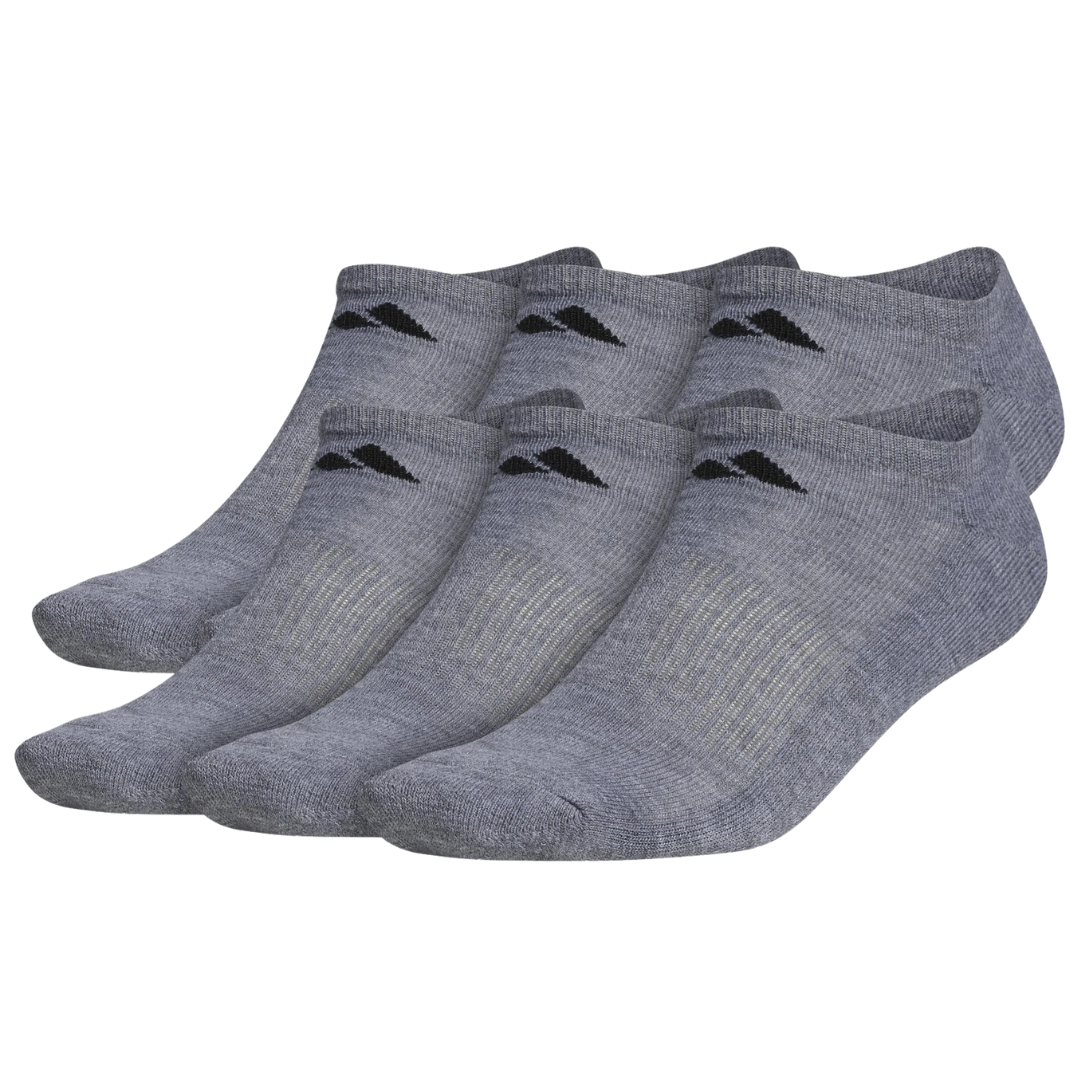6-Pair Athletic Cushioned No Show Socks