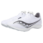 Saucony Men's Velocity MP Track Spike Shoes (White/Silver)
