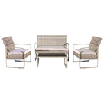 4-Piece SereneLife Conversation/Chat Set