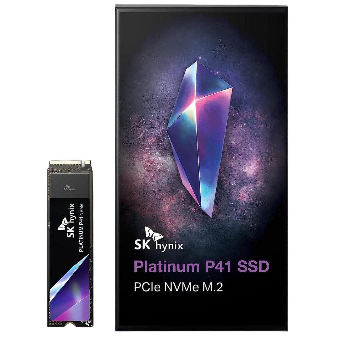 SK hynix Platinum P41 2TB PCIe NVMe Gen4 M.2 2280 Internal Gaming SSD