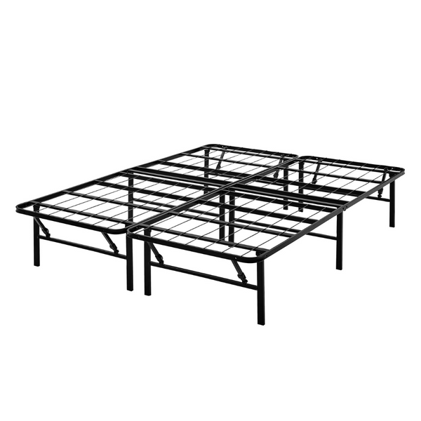 Mainstays King 14" High Profile Foldable Steel Platform Bed Frame