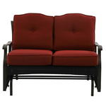 Better Homes & Gardens Providence Steel Outdoor Glider Loveseat