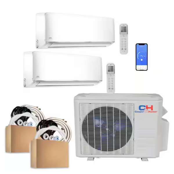 Ramsond 12000 BTU SEER 19 1+Ton Wi-Fi Mini Split Air Conditioner