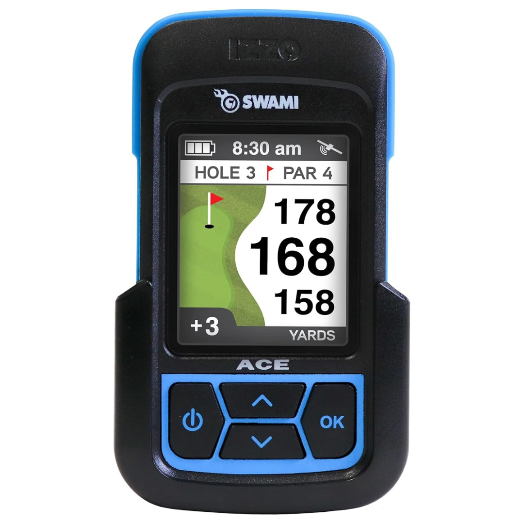 IZZO Golf Swami Ace Handheld Golf GPS Rangefinder