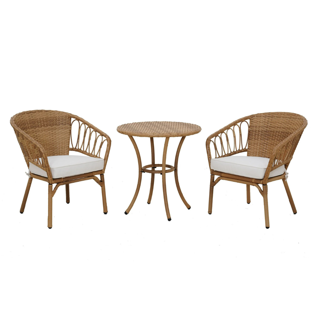 Better Homes & Gardens Willow Sage 3-Piece Wicker Bistro Set