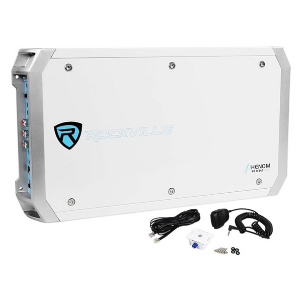 Rockville RXM-S6 Marine/Boat 2600W 6-Channel Amplifier