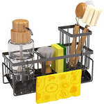 Rustproof Kitchen Sink Caddy Organizer With Drainage
