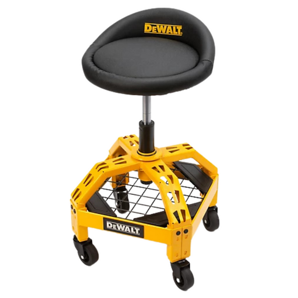 DeWALT Adjustable Creeper Shop Stool With Casters