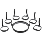 7-Piece Blackstone 5515 Egg Ring/Omelet Ring Kit