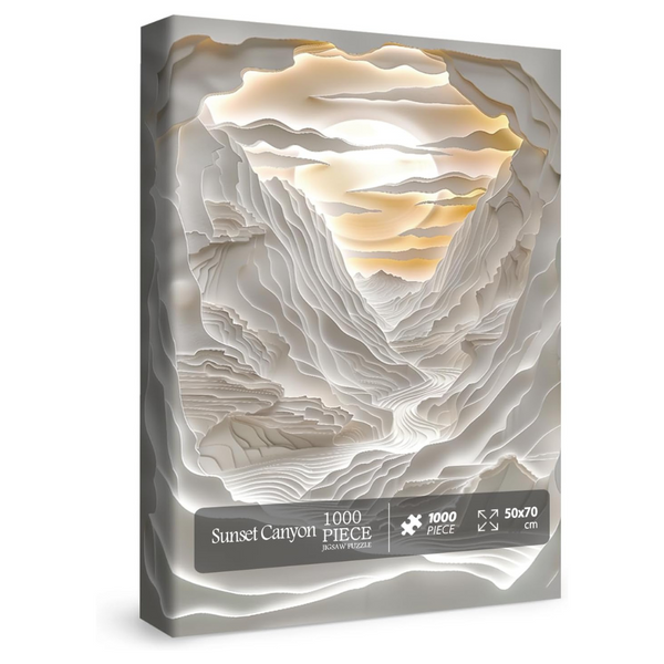 Impossible Mountain Landscape Puzzles (1000-Pieces)