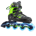 NYCTUS Light-Up Adjustable Inline Skates