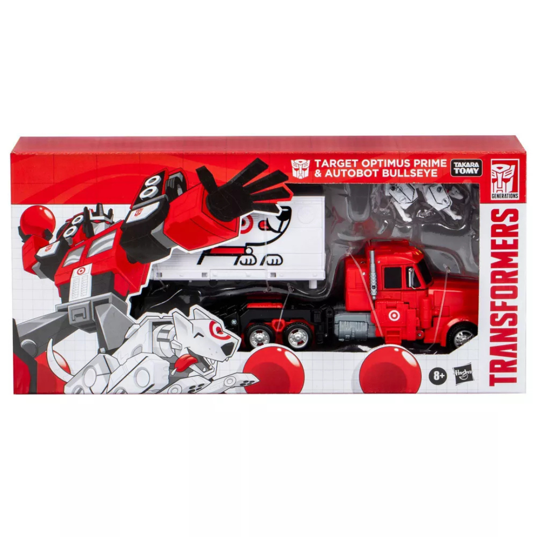 2-Pack Transformers Target Optimus Prime & Autobot Bullseye Action Figure Set