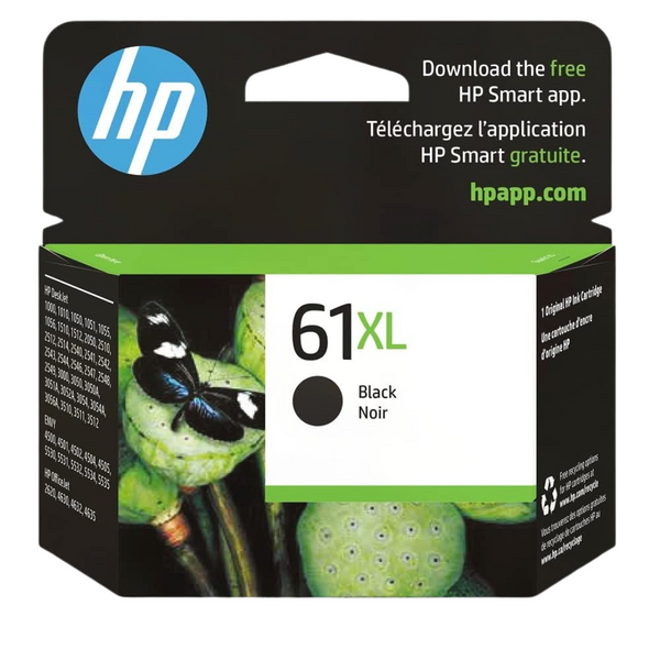 HP 61XL Black High-Yield Ink Cartridge