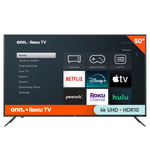 50" onn. 4K Ultra HDR Smart LED Roku TV