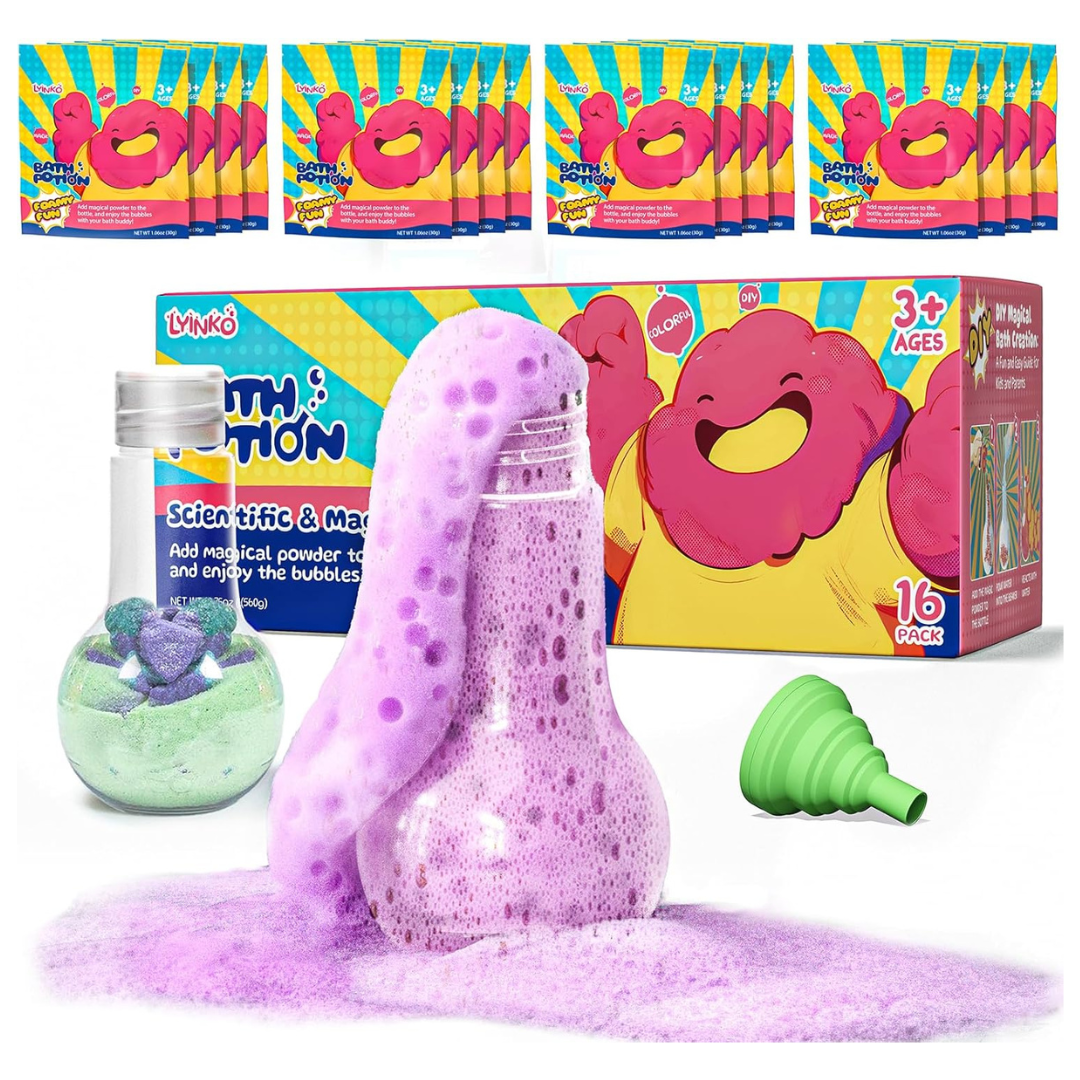 Kids Bubble Bath Bomb Potion