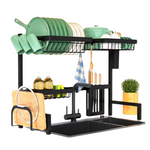 Kitsure 2-Tier Over The Sink Dish Drying Rack