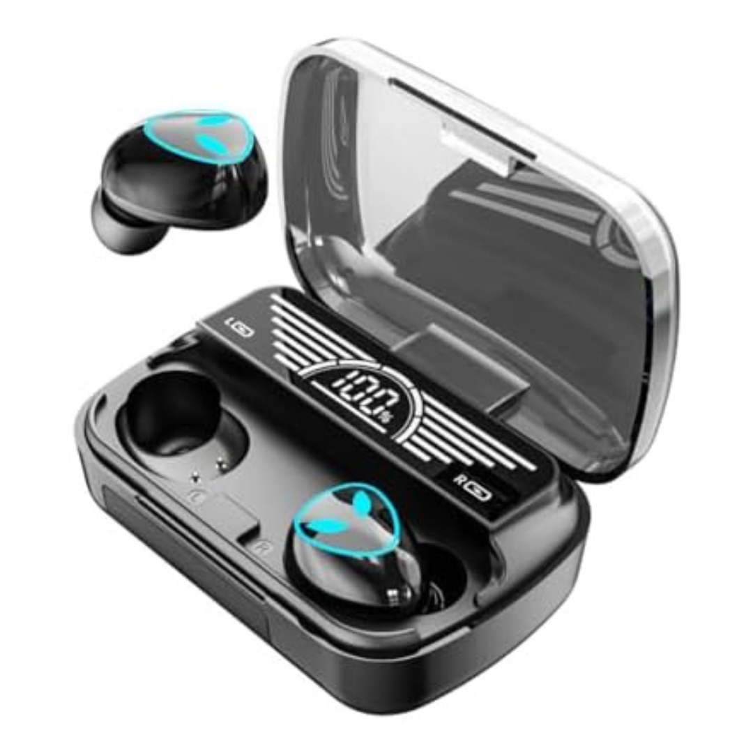 Bmholu Touch Controls Noise Cancelling Bluetooth 5.3 Earbuds