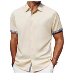 Pj Paul Jones Men's Casual Beach Button Down Shirt