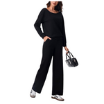 Women's Stretchy Trendy Tracksuits With Pockets