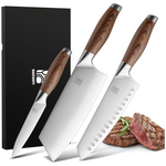 3-Piece Professional Ultra-Sharp Chef Knife Set