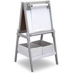 Delta Children MySize Kids Double-Sided Storage Easel (2 Colors)