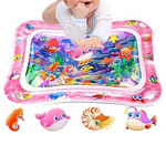 2-Pack Tummy Time Baby Water Play Mat