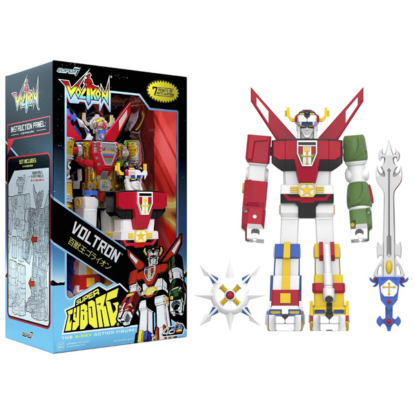 Super Cyborg 11" Voltron Action Figure with Accessories