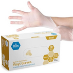 100-Count MedPride Powder-Free Vinyl Exam Gloves (Small)