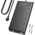 22-Outlet Surge Protector Power Strip w/ 6.5ft Cord