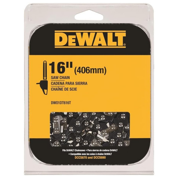 Dewalt DWO1DT616T 16 Inch Chainsaw Replacement Chain