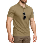 NY Threads Men's Short Sleeves Quick Dry Polo Shirt