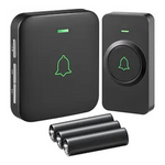 Avantek Wireless Battery Operated Doorbell Chime Operating w/ 52 Melodies