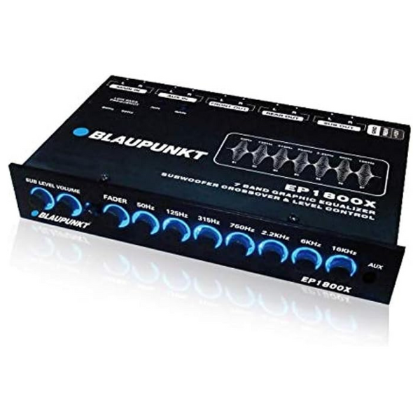 Blaupunkt EP1800X 7-Band Car Audio Graphic Equalizer