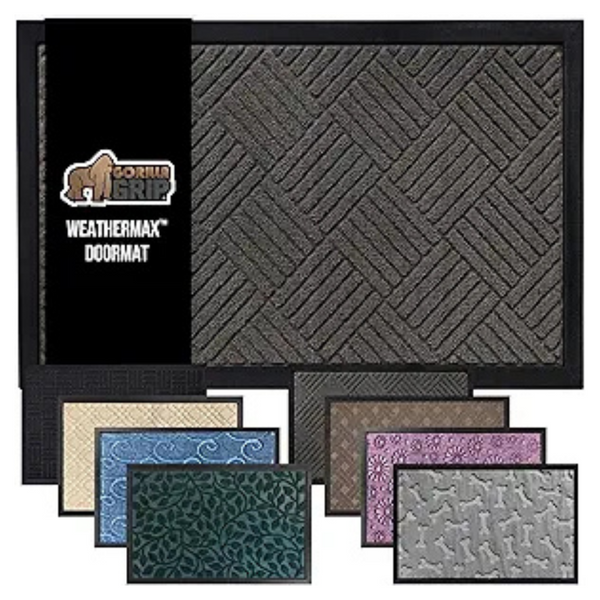 100% Waterproof "17 x 29" All-Season WeatherMax Doormat