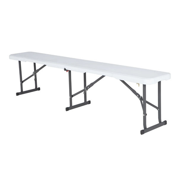 Lifetime 6-Ft Portable Fold-In-Half Bench
