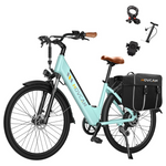 Movcan Electric 26'' Mountain Bike With Dual Disc Brake