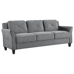Lifestyle Solutions Collection Grayson Micro-Fabric Sofa